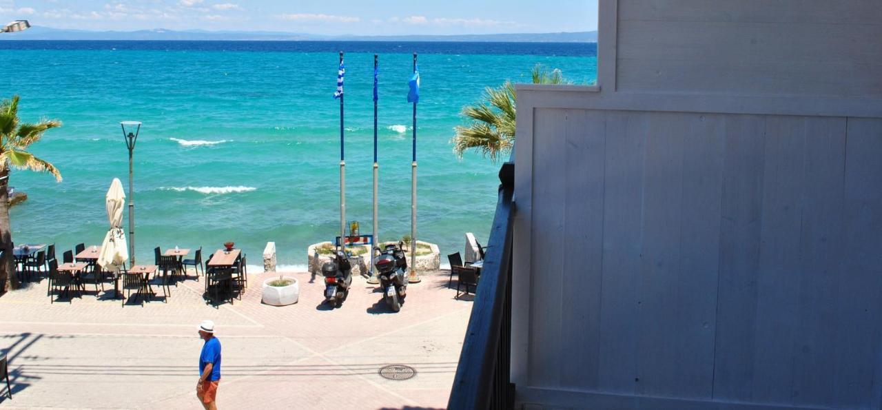 Eleni'S Sea View Adults Only Apartment Pefkochori Luaran gambar