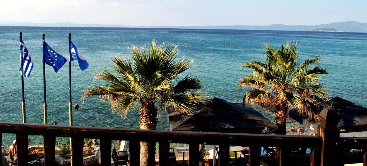 Eleni'S Sea View Adults Only Apartment Pefkochori Luaran gambar