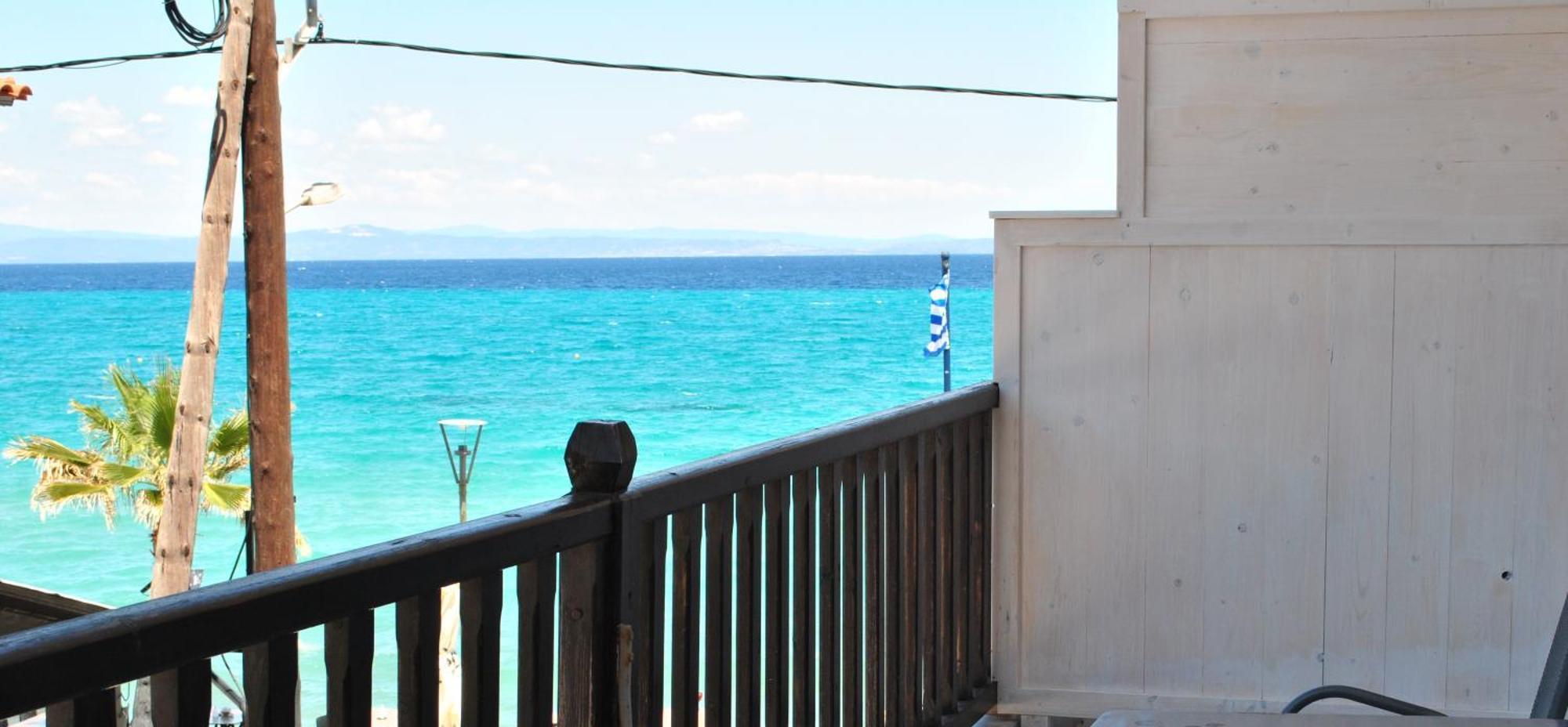 Eleni'S Sea View Adults Only Apartment Pefkochori Luaran gambar